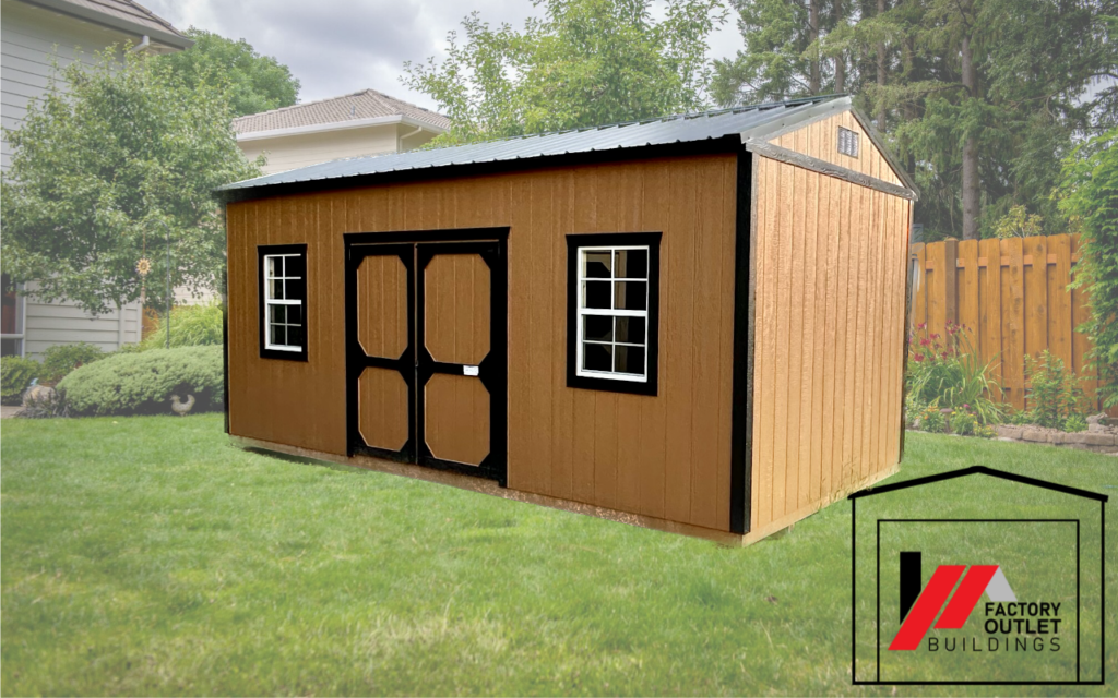 Danco 10x20 Garden Shed - Metal Carports/Garages/Portable Sheds ...