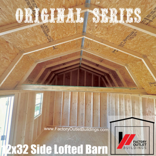 12x32 Side Lofted Barn 240224 - Image 6
