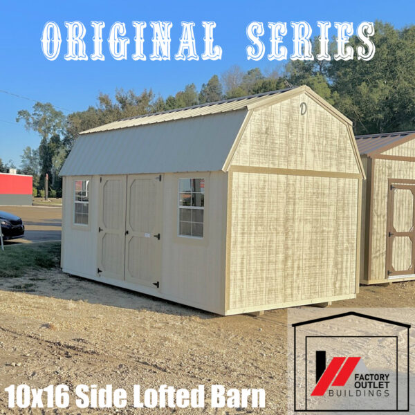 10x16 Side Lofted Barn 240942