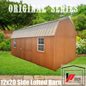 12x20 Side Lofted Barn 248298