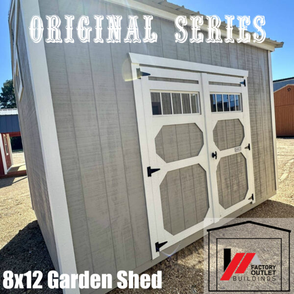 8x12 Garden Shed 241841 - Image 3