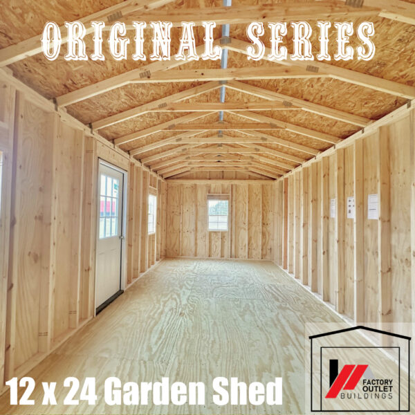 12x24 Garden Shed 240993 - Image 3