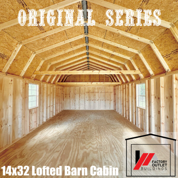 14x32 Lofted Cabin 240767 - Image 4