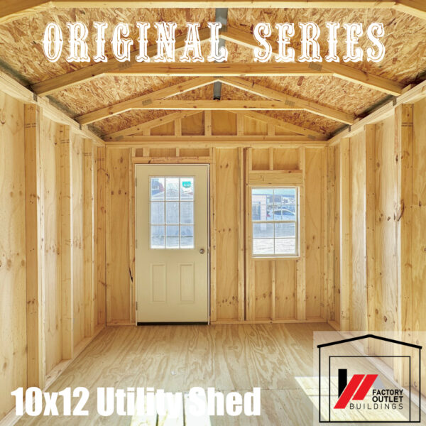 10x12 Utility Shed 250329 - Image 4