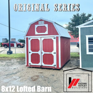 8x12 Lofted Barn 231221