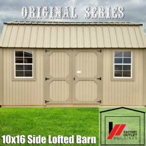 10x16 Side Lofted Barn 231728