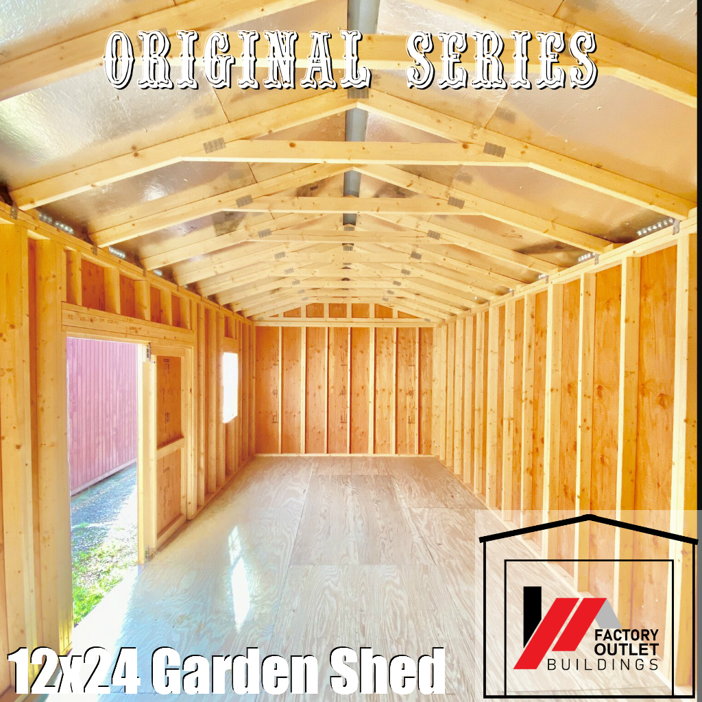 12x24 Garden Shed 231721 - Image 4