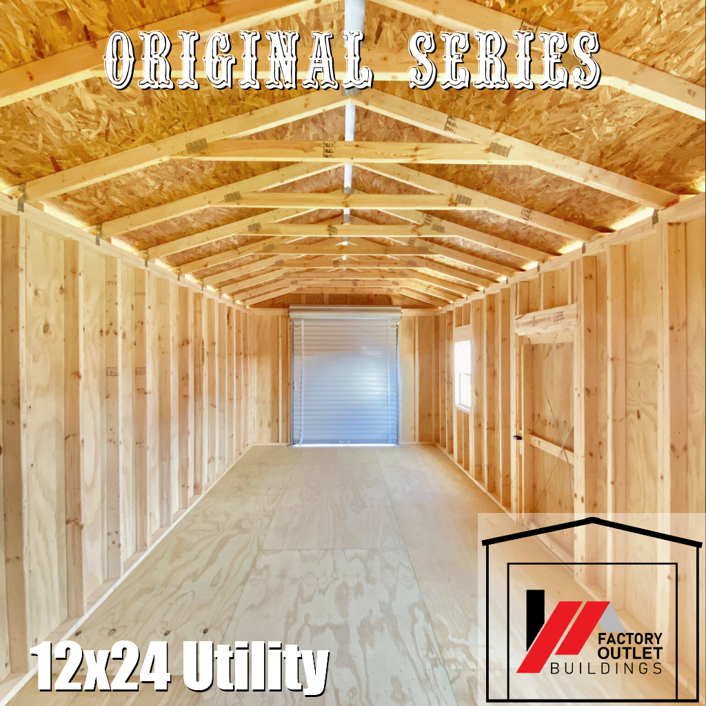 12x24 Utility Shed 250270 - Image 3