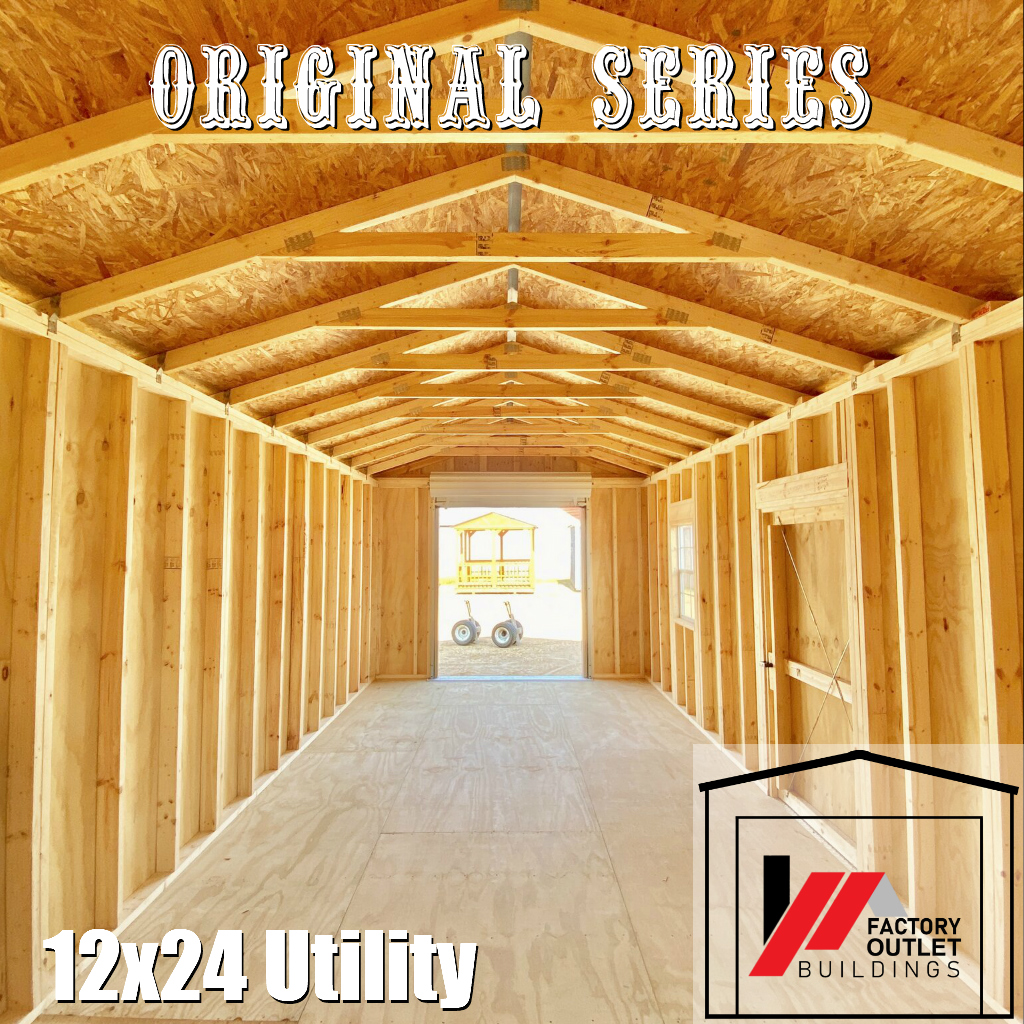 12x24 Utility Shed 250270 - Image 4