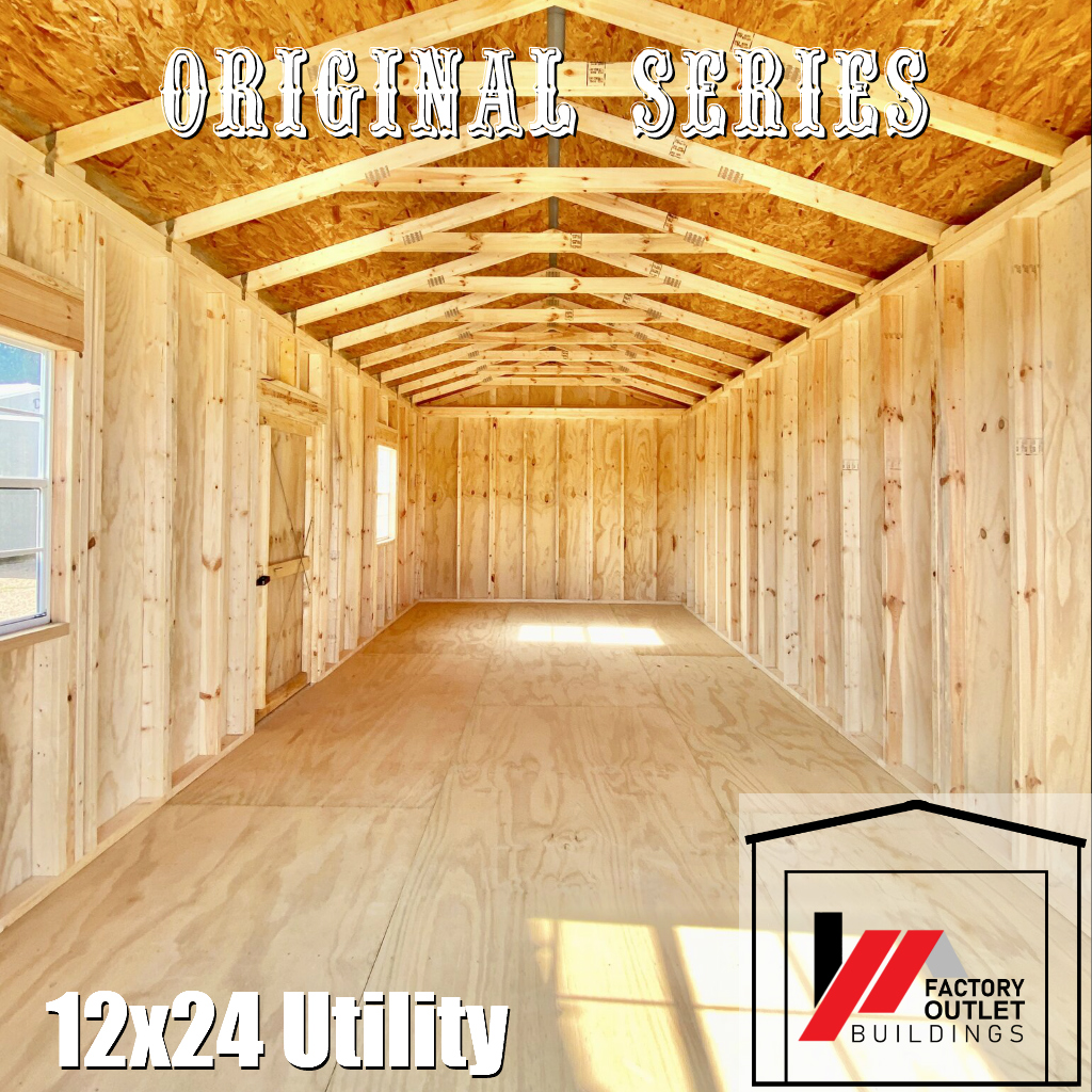 12x24 Utility Shed 250270 - Image 5