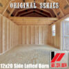 Original Series 12x20 Side Lofted Barn in South Mississippi and South Louisiana