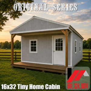 16x32 4 Room Cabin 250879