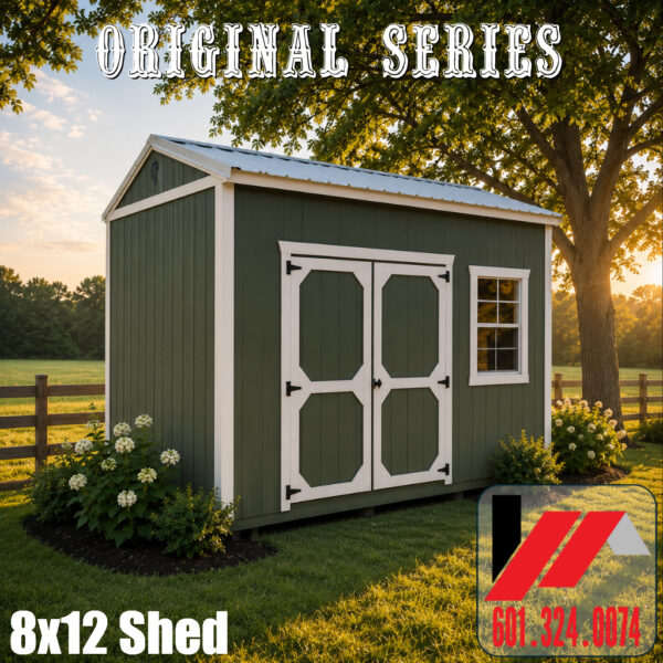 08x12 Garden Shed 260487